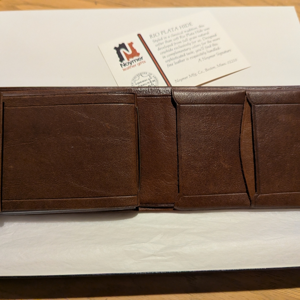 Brown Leather Wallet
